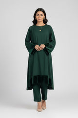 Emerald Karandi Velvet Set