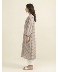 Checked Lawn Kurta Set
