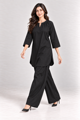 Muse Poplin Co-ord - Black