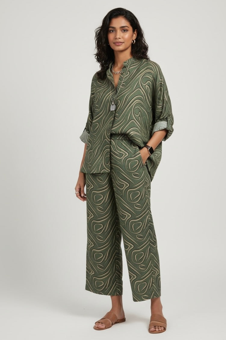 Arabic Linen Print Set