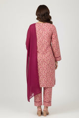 Slub Khaddar Print 3PC