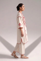 White Serne Lawn Cotton Set
