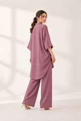 Relaxed Karandi Set Dusty Mauve