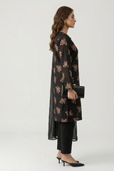 Black Blossom Elegance