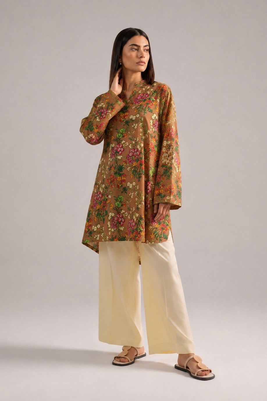 Printed Lawn Shirt