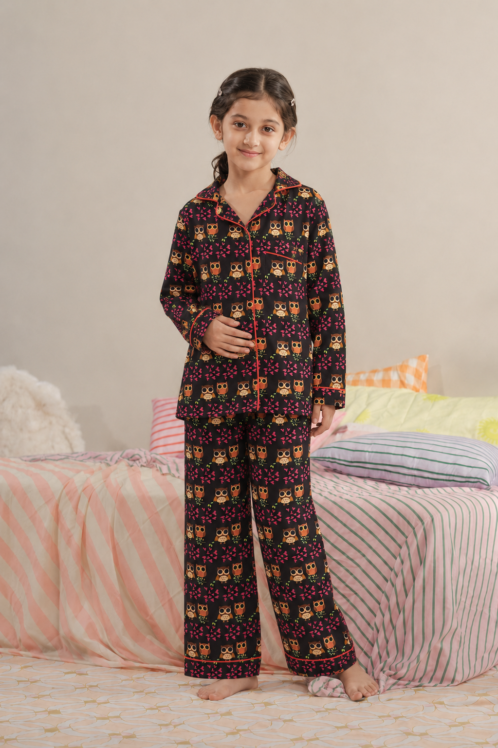 Night Owl Linen PJ Set