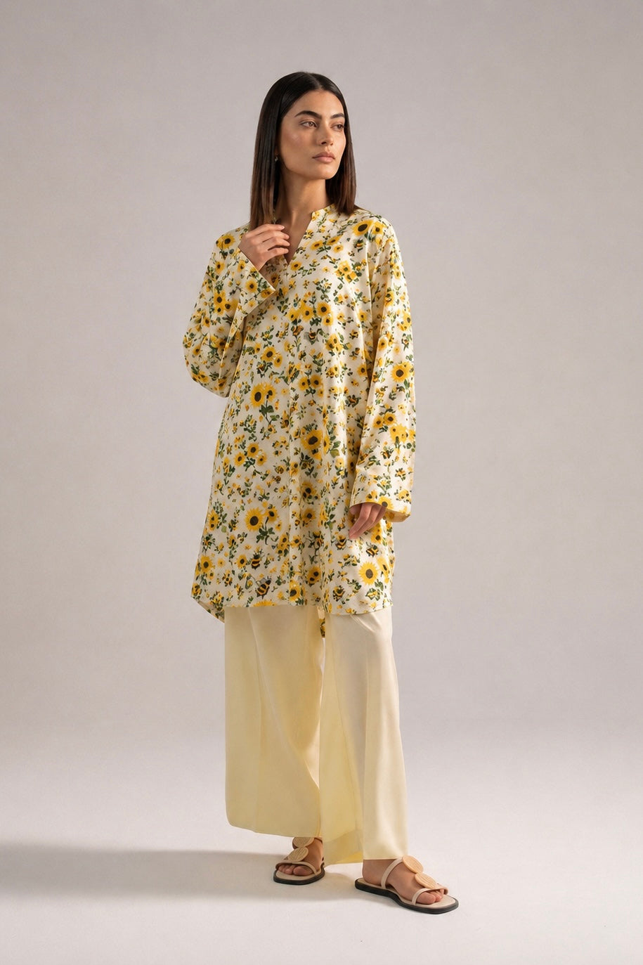 Printed Lawn Shirt