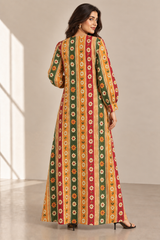 Printed Blend Kaftaan
