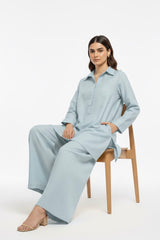 Relaxed Sky Blue Karandi Set