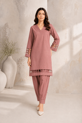 The Lattice Set - Tea Pink