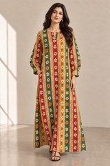 Printed Blend Kaftaan