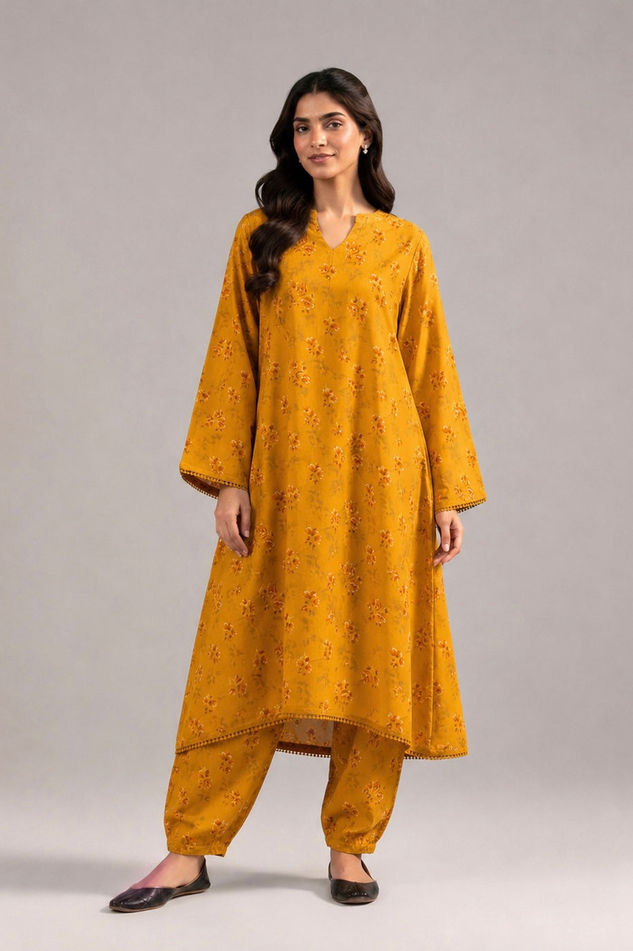 Printed Lawn Coord Set