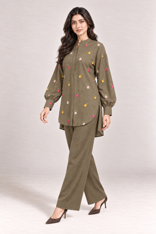 Meadow Bloom Set - Olive Taupe