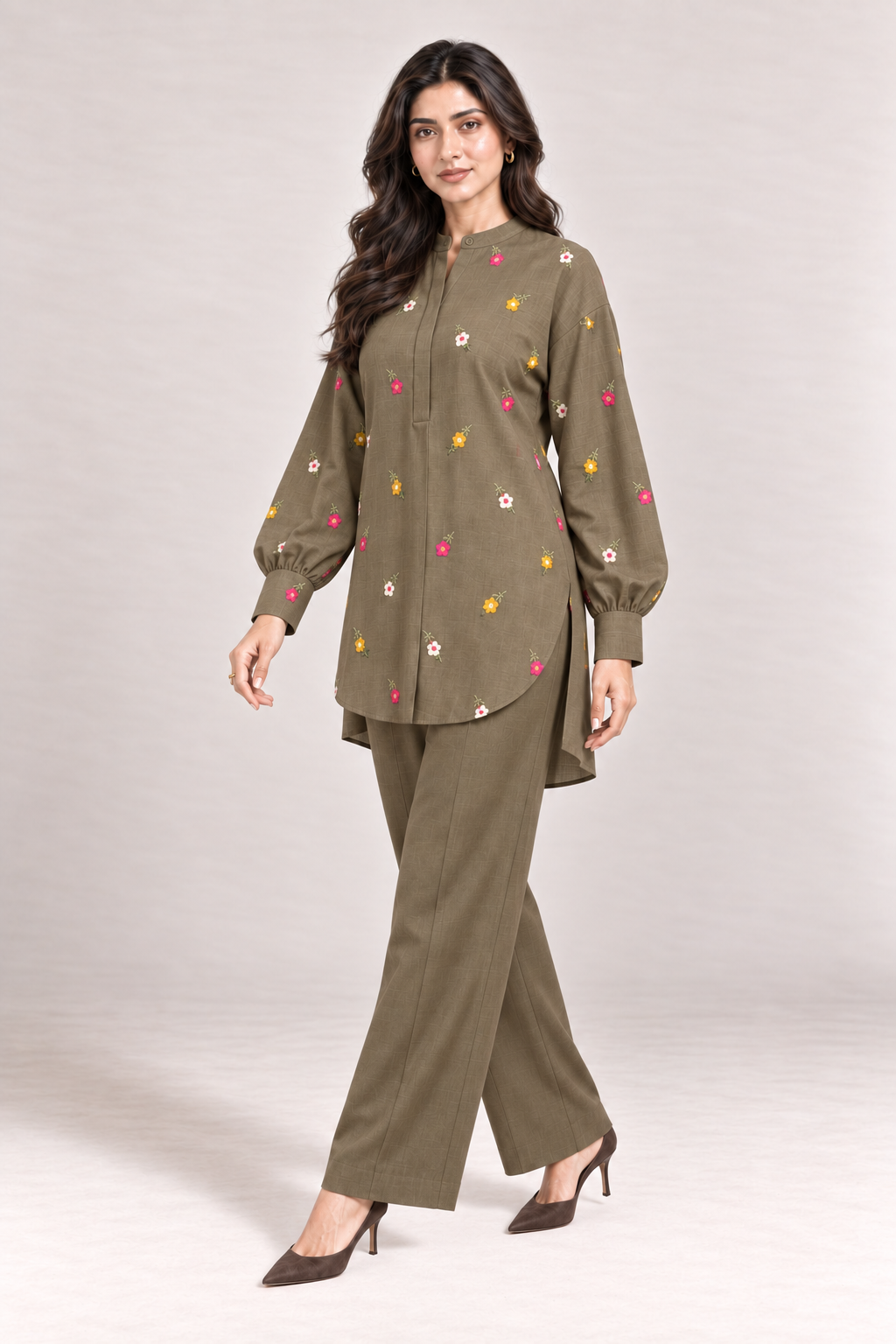 Meadow Bloom Set - Olive Taupe