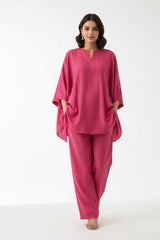 Marina Set Pink Grid