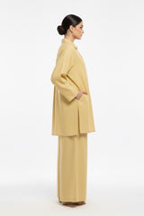 Relaxed Light Yellow Karandi Set