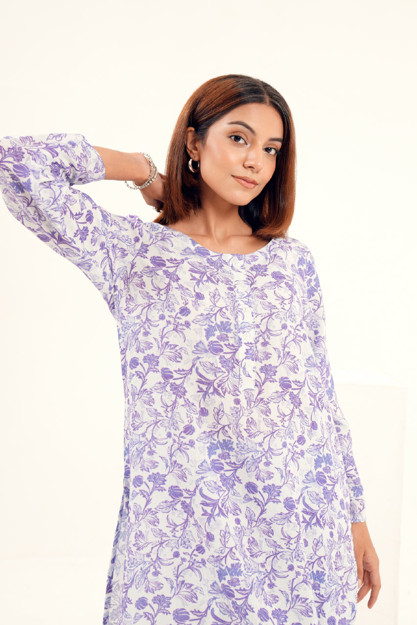 Silk Karandi Print 2 PC