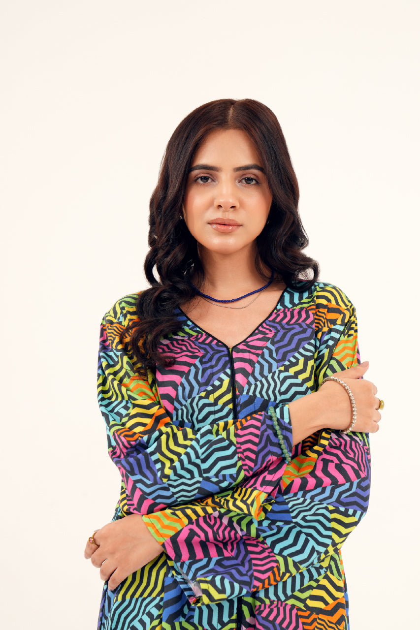 Lawn Print 2 PC