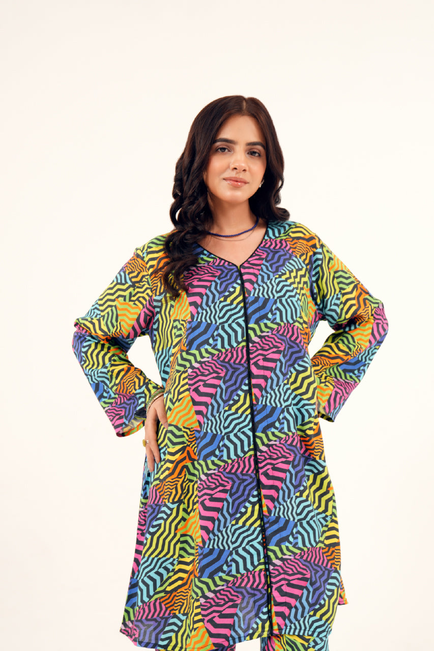 Lawn Print 2 PC
