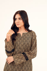 Slub Khaddar Print 2 PC