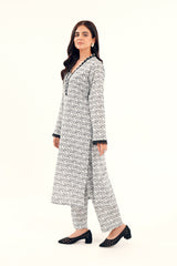 Slub Khaddar Print 2 PC