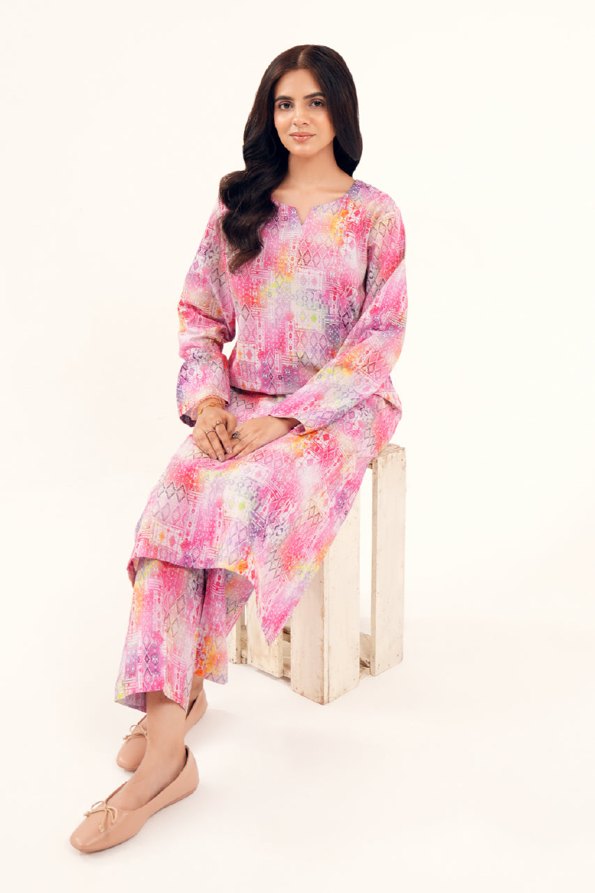 Dobby Cambric Print 2 PC