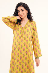 Slub Khaddar Print 2 PC
