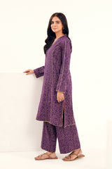 Slub Khaddar Screen Print 2 PC