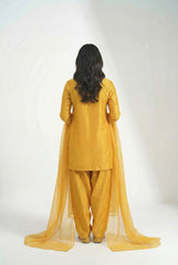 Korean Silk Yellow 3PC