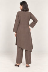 Ayla Asymmetric Set - Camel
