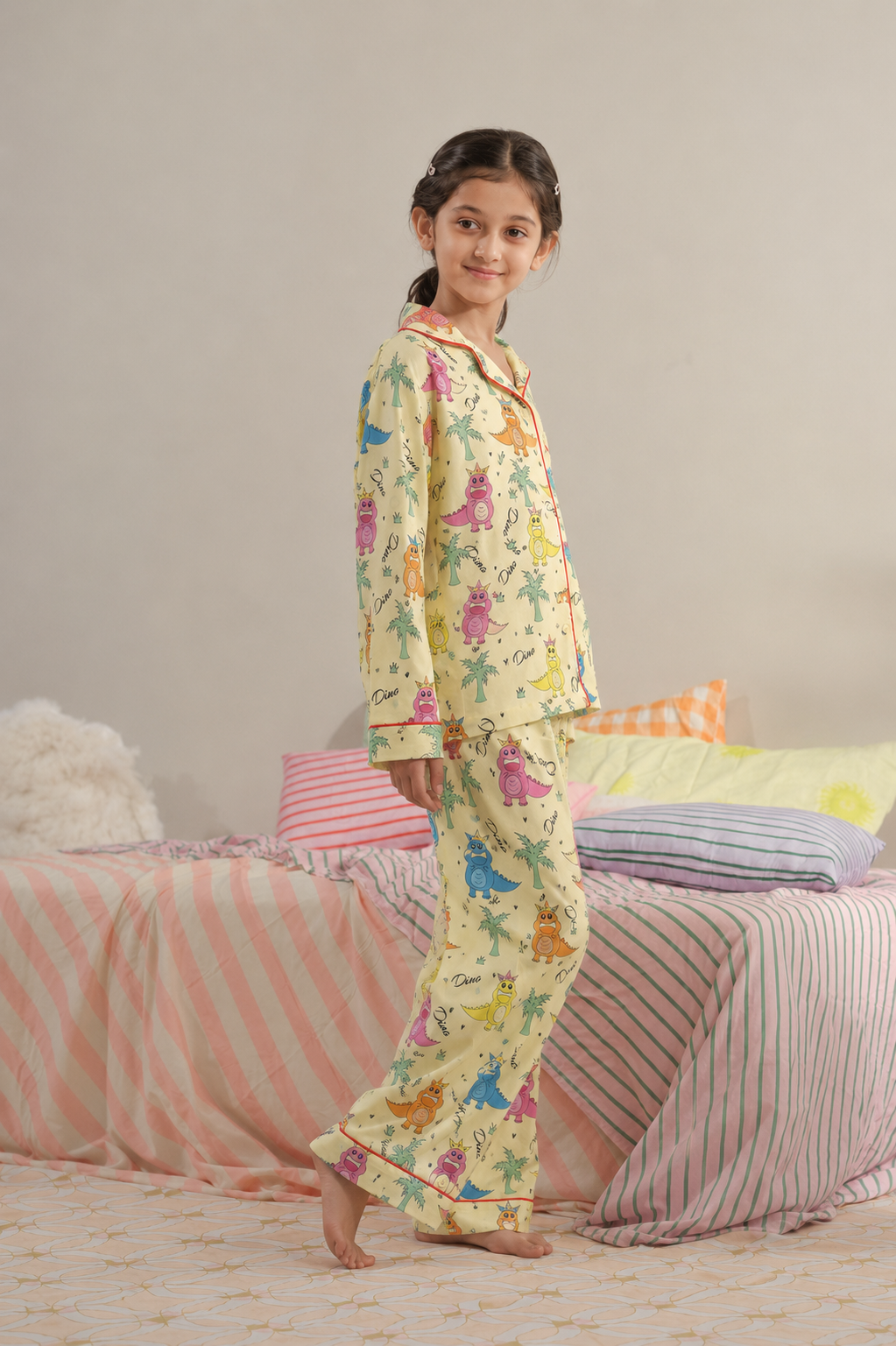 Duck Pond Linen Night Suit