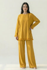 Relaxed Karandi Set Mustard