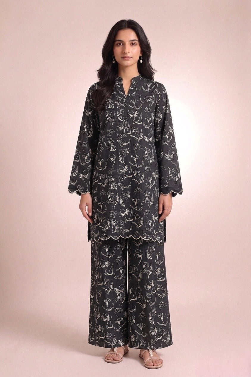 Printed Lawn Coord Set