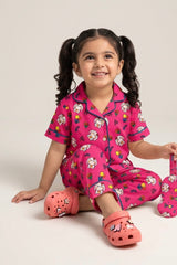 Pink Paws Pajama Set