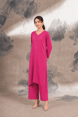 Karandi Ease Set Fuschia