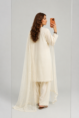 White Lawn Suit