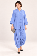 Poise Co-ord Set – Periwinkle Blue