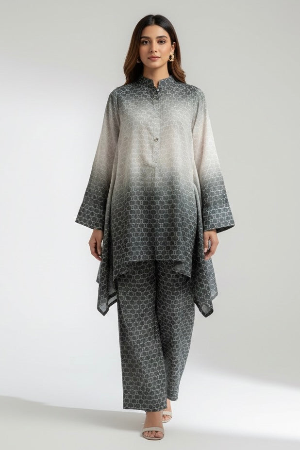 Printed Lawn Coord Set