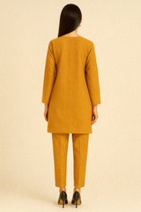 Silk Karandi 2PC Mustard