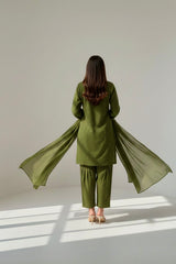 Dobby Cambric Olive 3PC