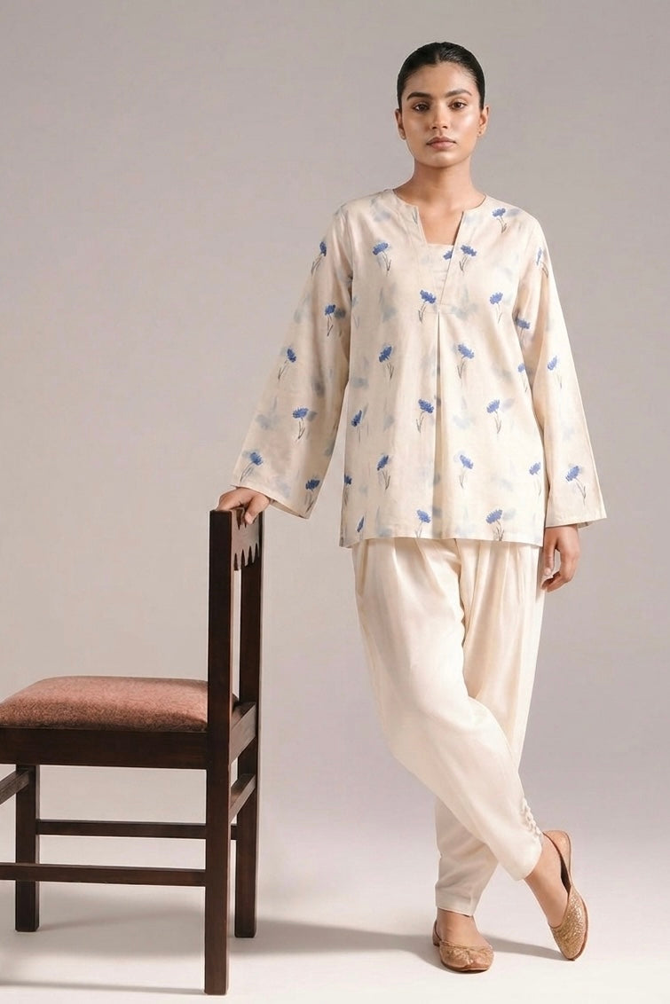 Printed Lawn Coord Set