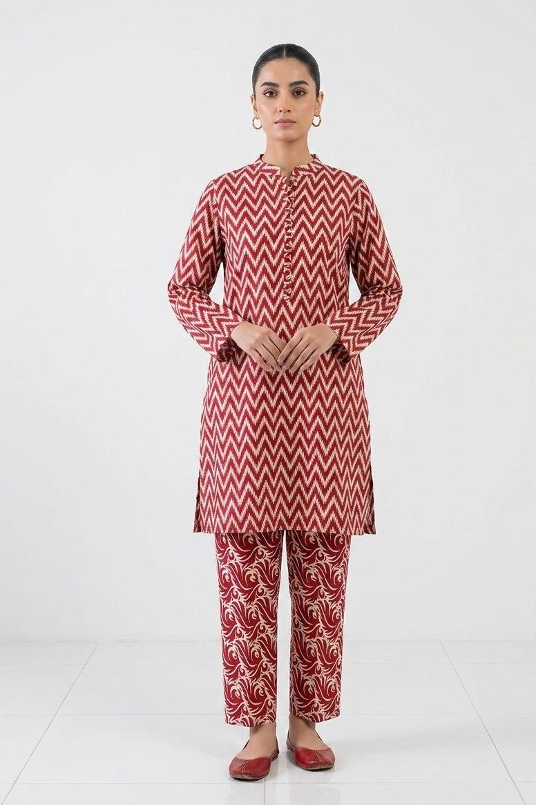 Printed Lawn Coord Set