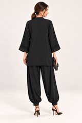 Poise Co-ord Set – Black