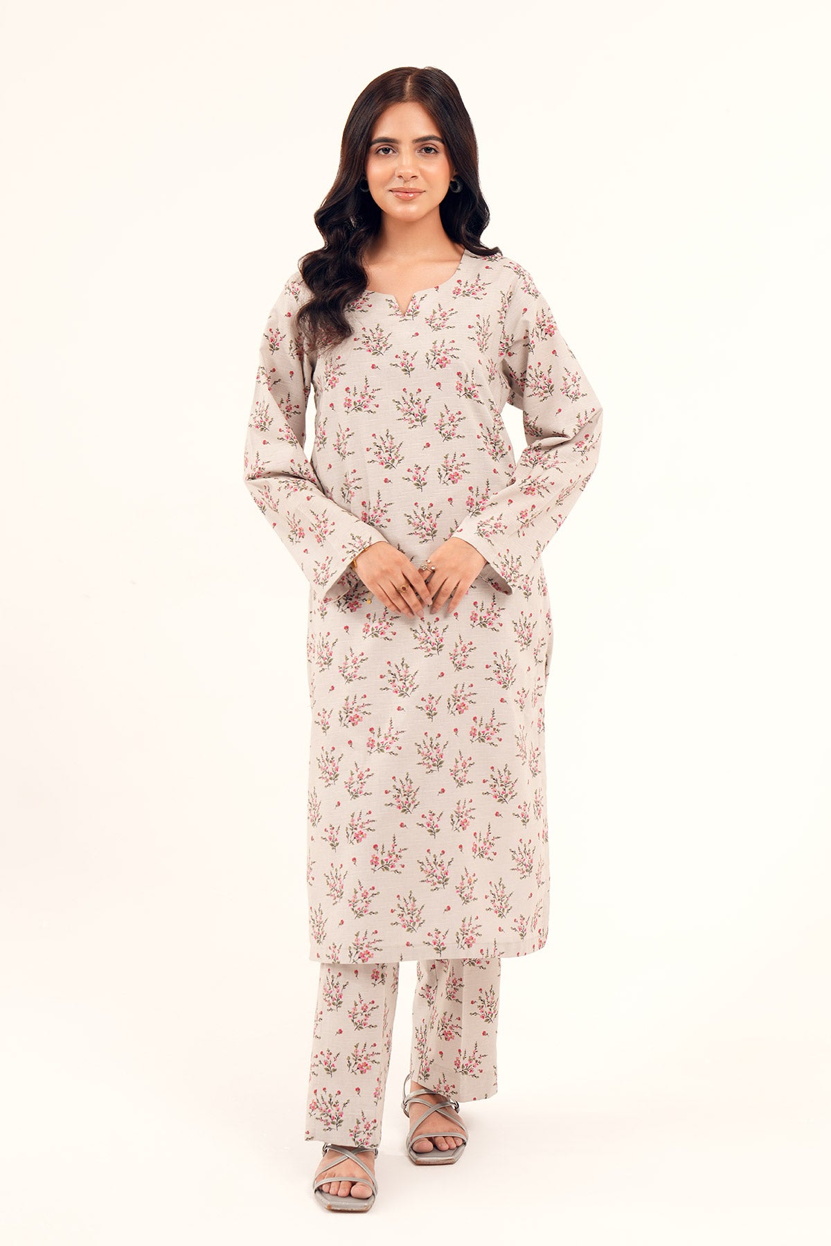 Dobby Cambric Print 2 PC