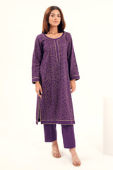 Slub Khaddar Screen Print 2 PC