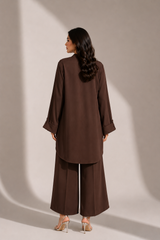Chocolate Nida Crepe Set