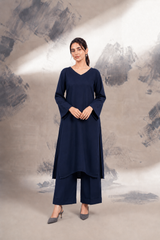 Karandi Ease Set Navy