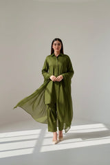 Dobby Cambric Olive 3PC