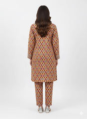 Slub Khaddar Print Set