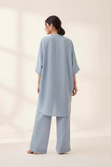 Relaxed Karandi Set Ash Blue
